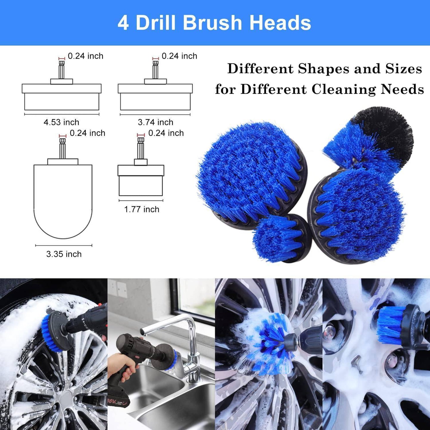 DunGood 26-Piece Pro Detailing Brush Kit